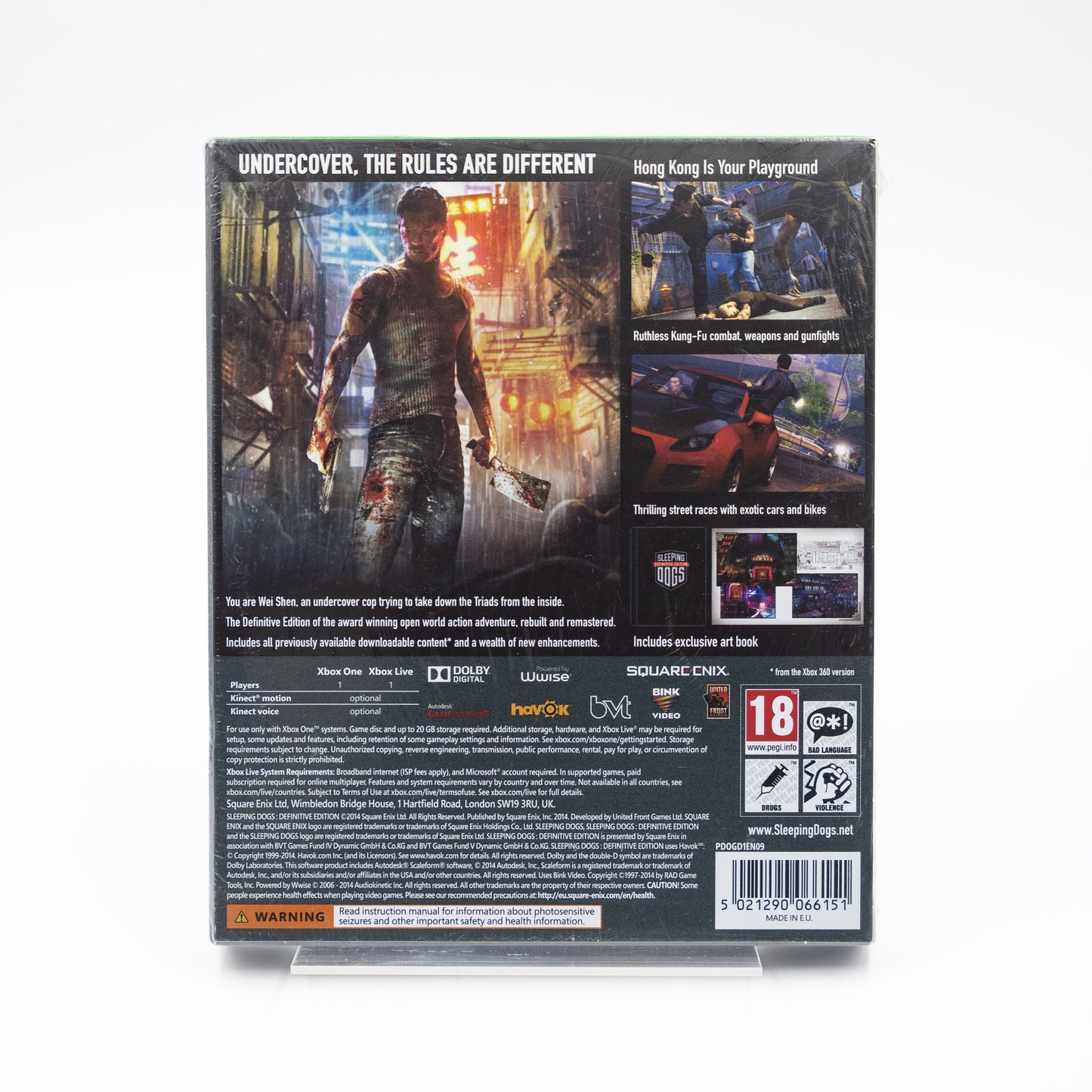 Sleeping Dogs: Definitive Edition (forseglet)- Xbox One