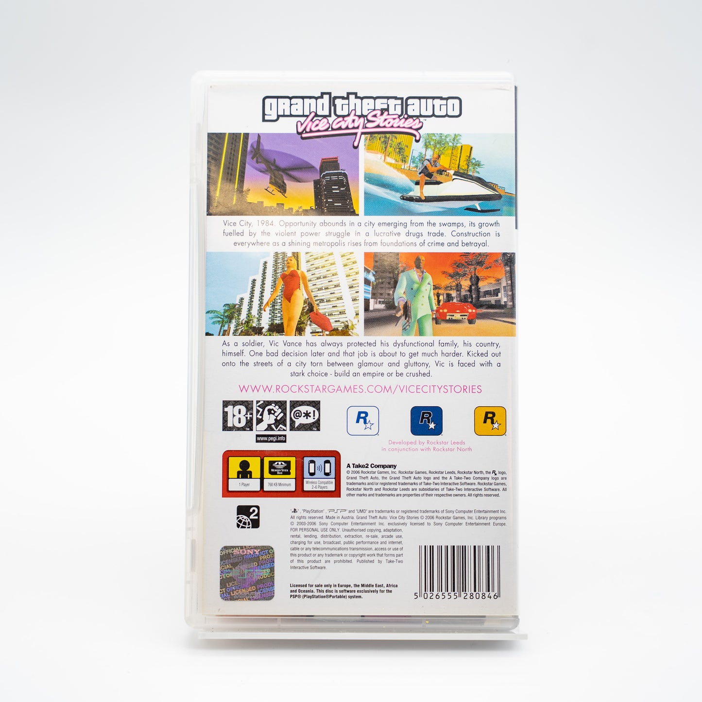 Grand Theft Auto: Vice City Stories - PlayStation Portable (PSP)