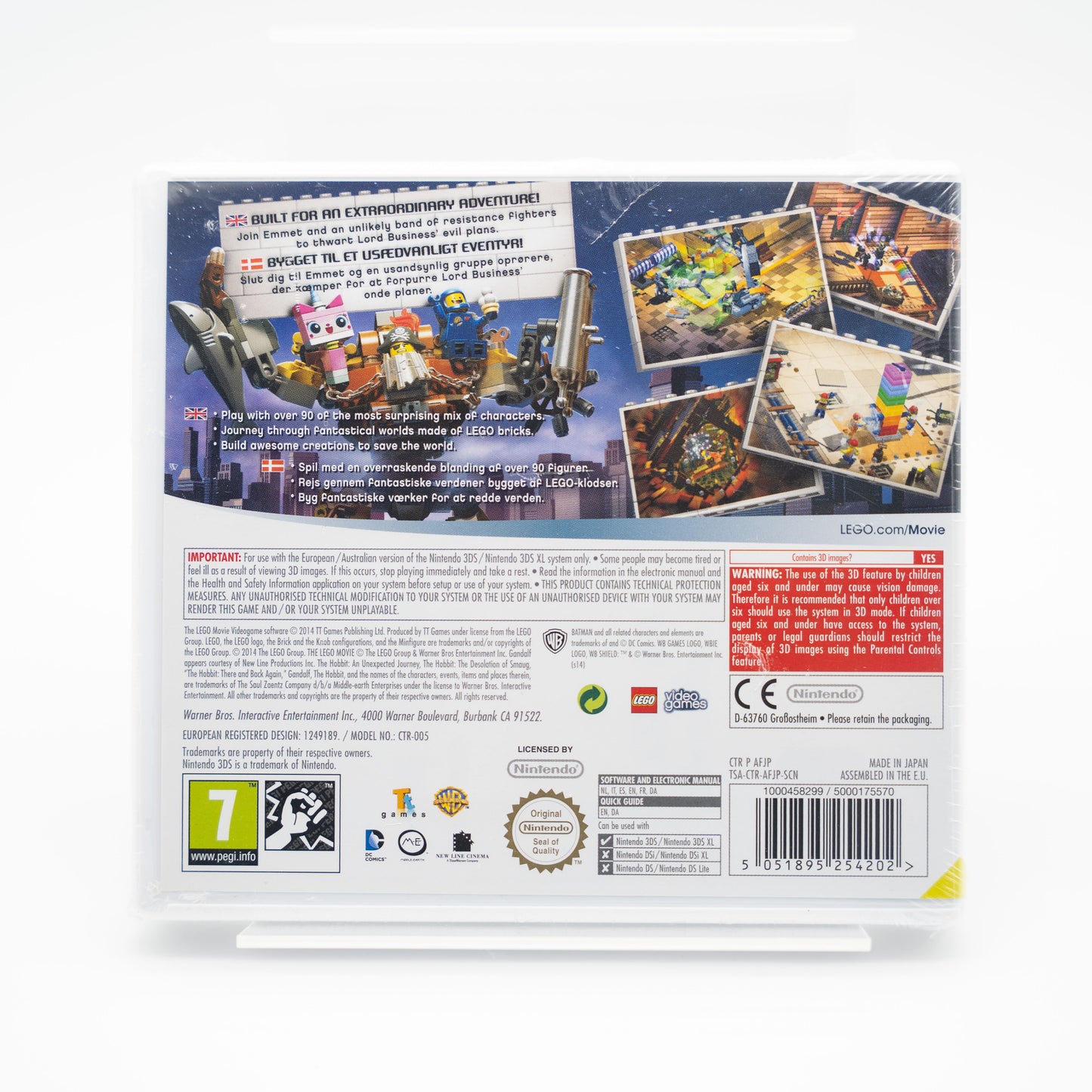 The LEGO Movie: Videogame (forseglet) - Nintendo 3DS