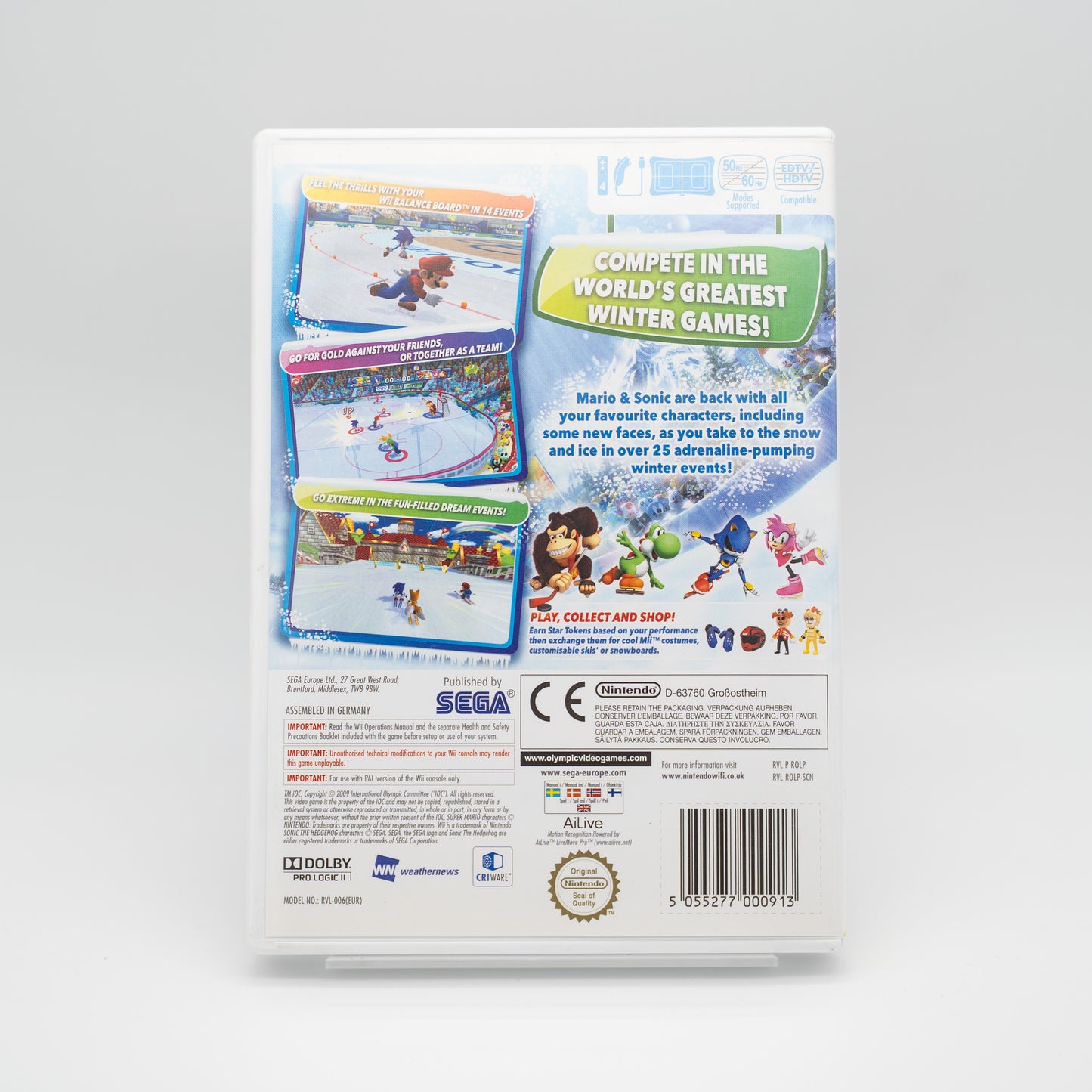 Mario & Sonic at the Olympic Winter Games - Nintendo Wii