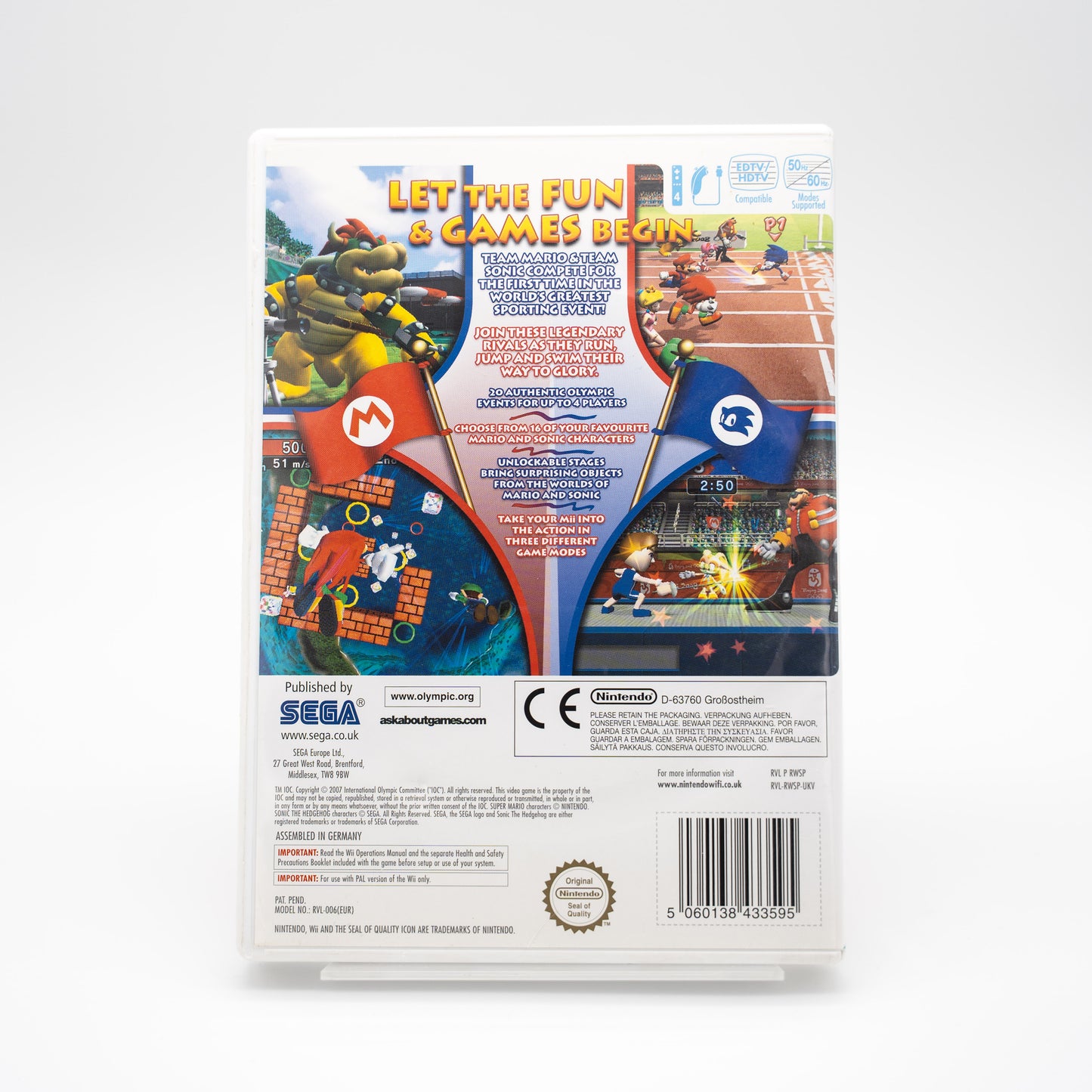 Mario & Sonic at the Olympic Games - Nintendo Wii