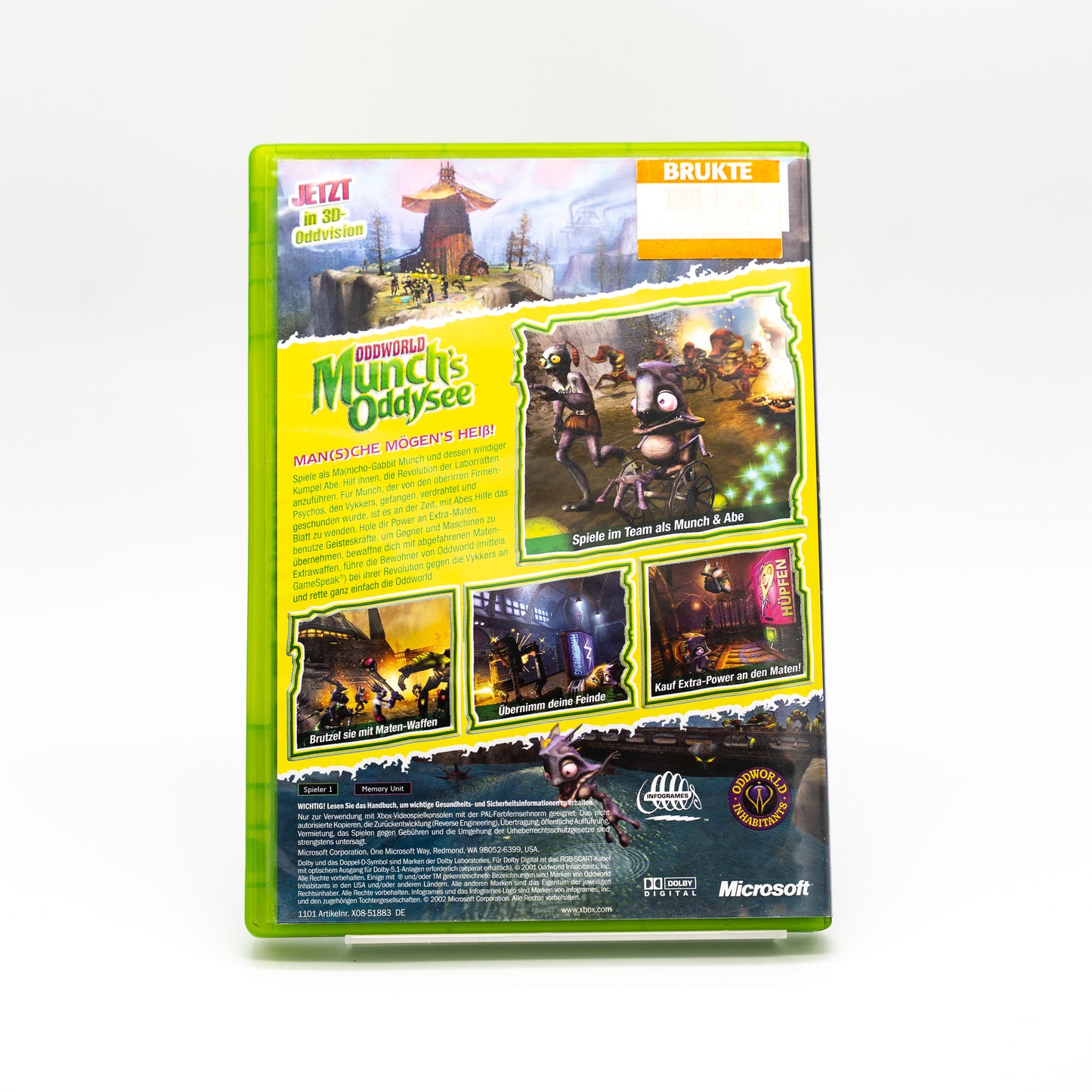 Oddworld Munch's Oddysee - Xbox