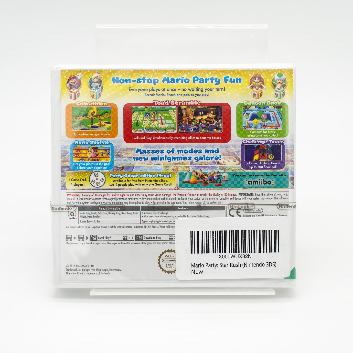 Mario Party: Star Rush (forseglet) - Nintendo 3DS