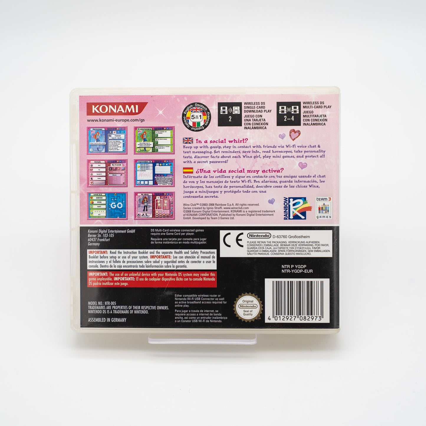 Winx Club: Secret Diary 2009 - Nintendo DS