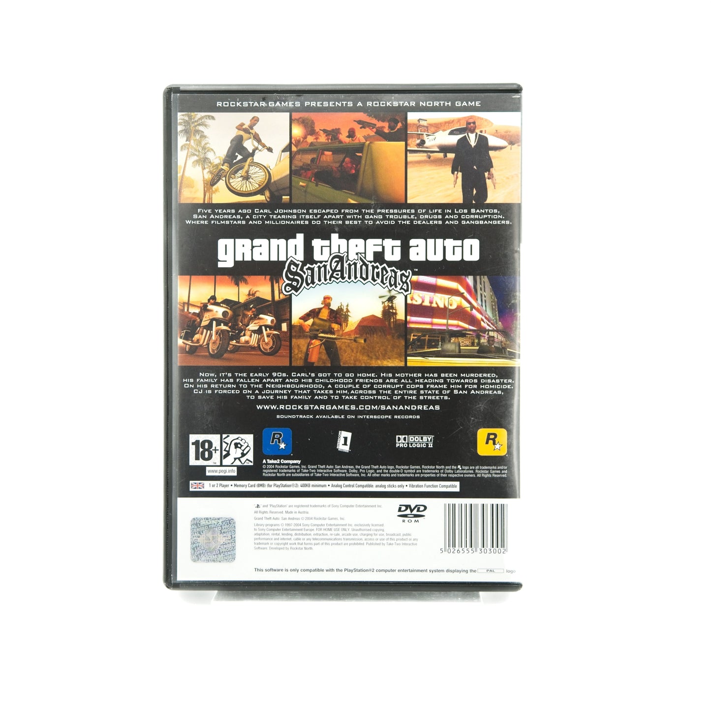 Grand Theft Auto: San Andreas - PlayStation 2