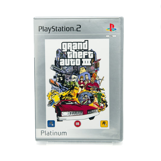 Grand Theft Auto III (Platinum) - PlayStation 2