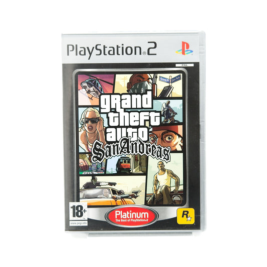 Grand Theft Auto: San Andreas (Platinum) - PlayStation 2