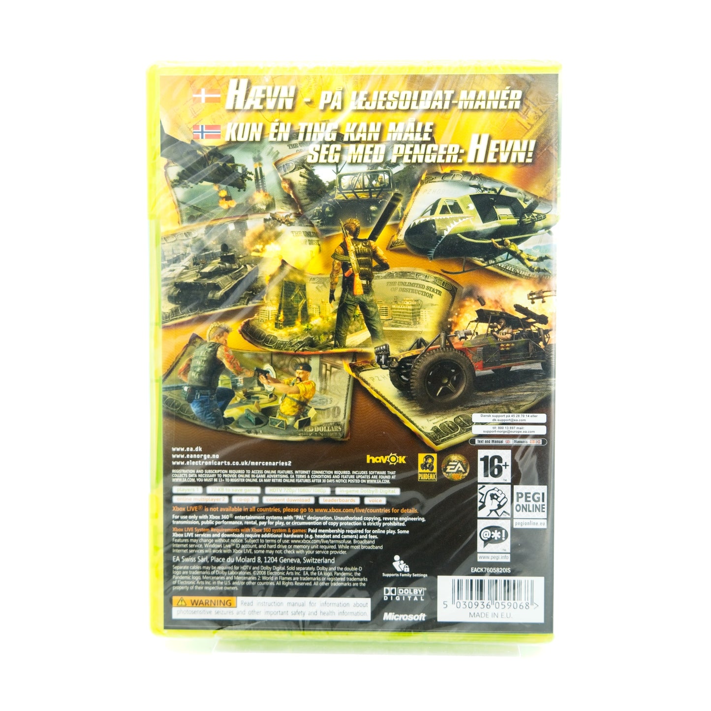 Mercenaries 2 (forseglet) - Xbox 360