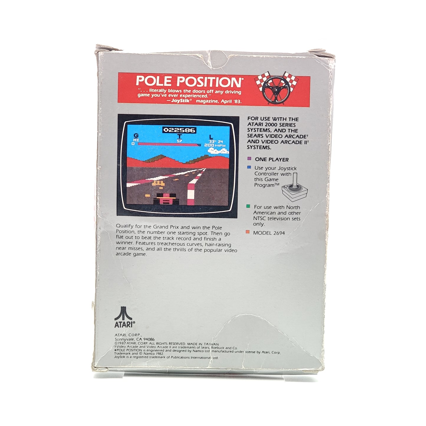Pole Position - Atari 2600