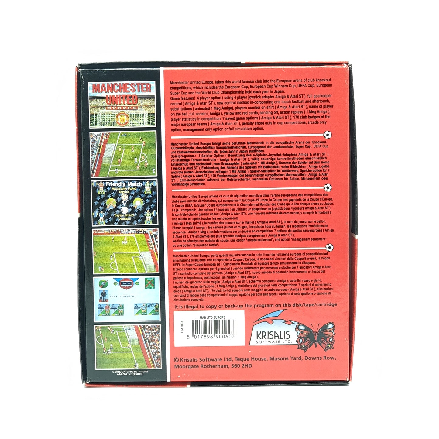 Manchester United Europe - Commodore 64