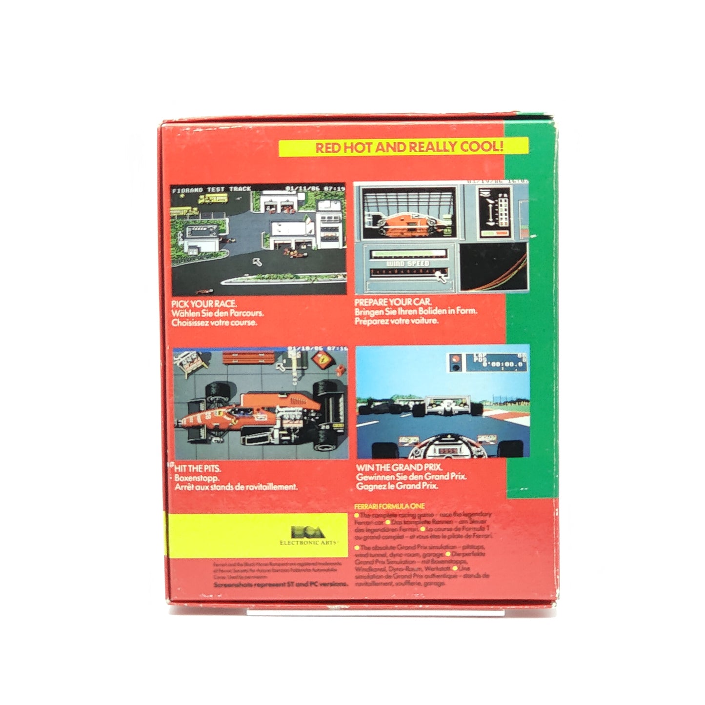 Ferrari F1 Grand Prix Racing Simulator - Commodore 64