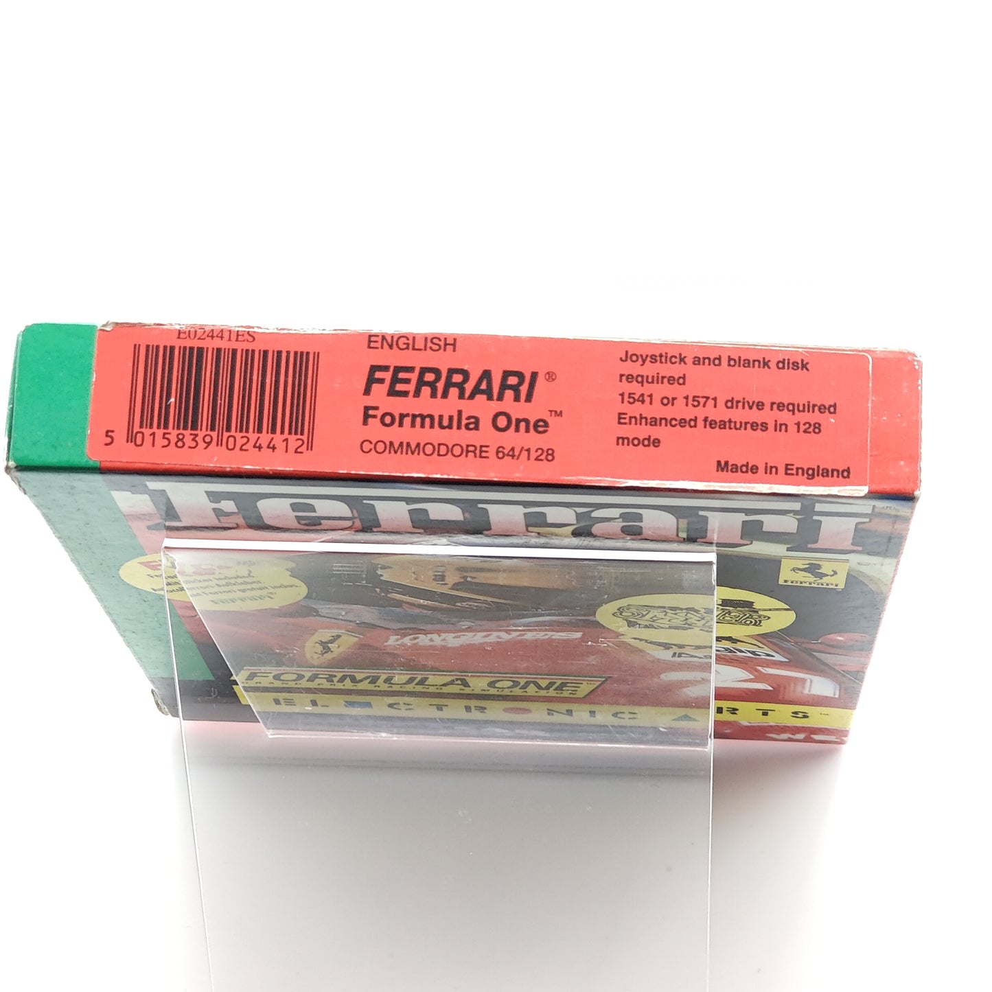 Ferrari F1 Grand Prix Racing Simulator - Commodore 64