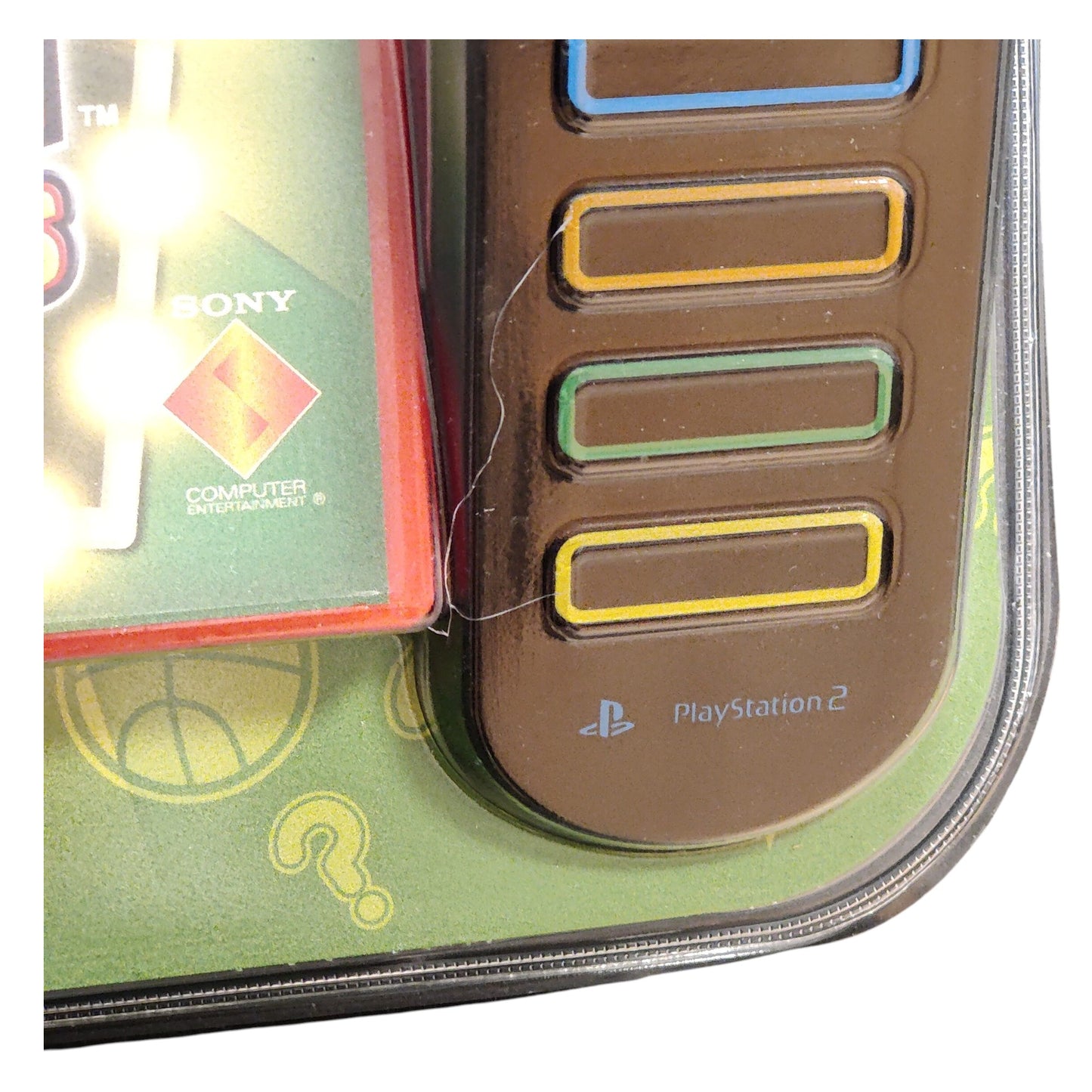 Forseglet pakke: Buzz! The Sports Quiz + 4 stk. kontrollere - PlayStation 2
