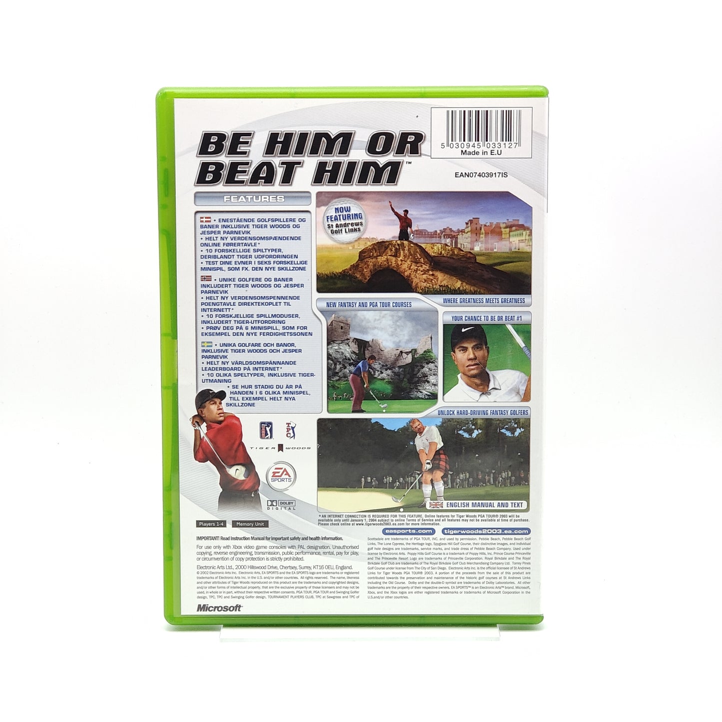 Tiger Woods PGA Tour 2003 - Xbox 360