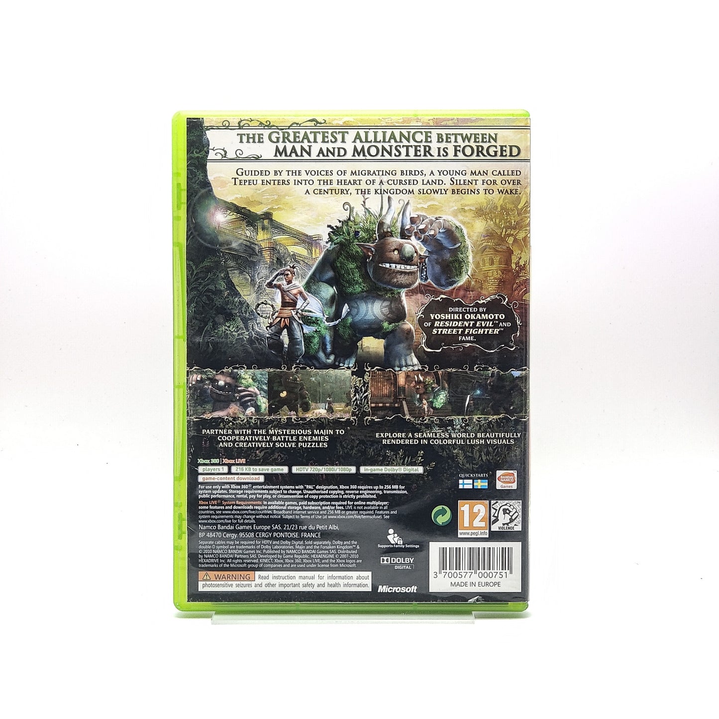 Majin and the Forsaken Kingdom - XBox 360