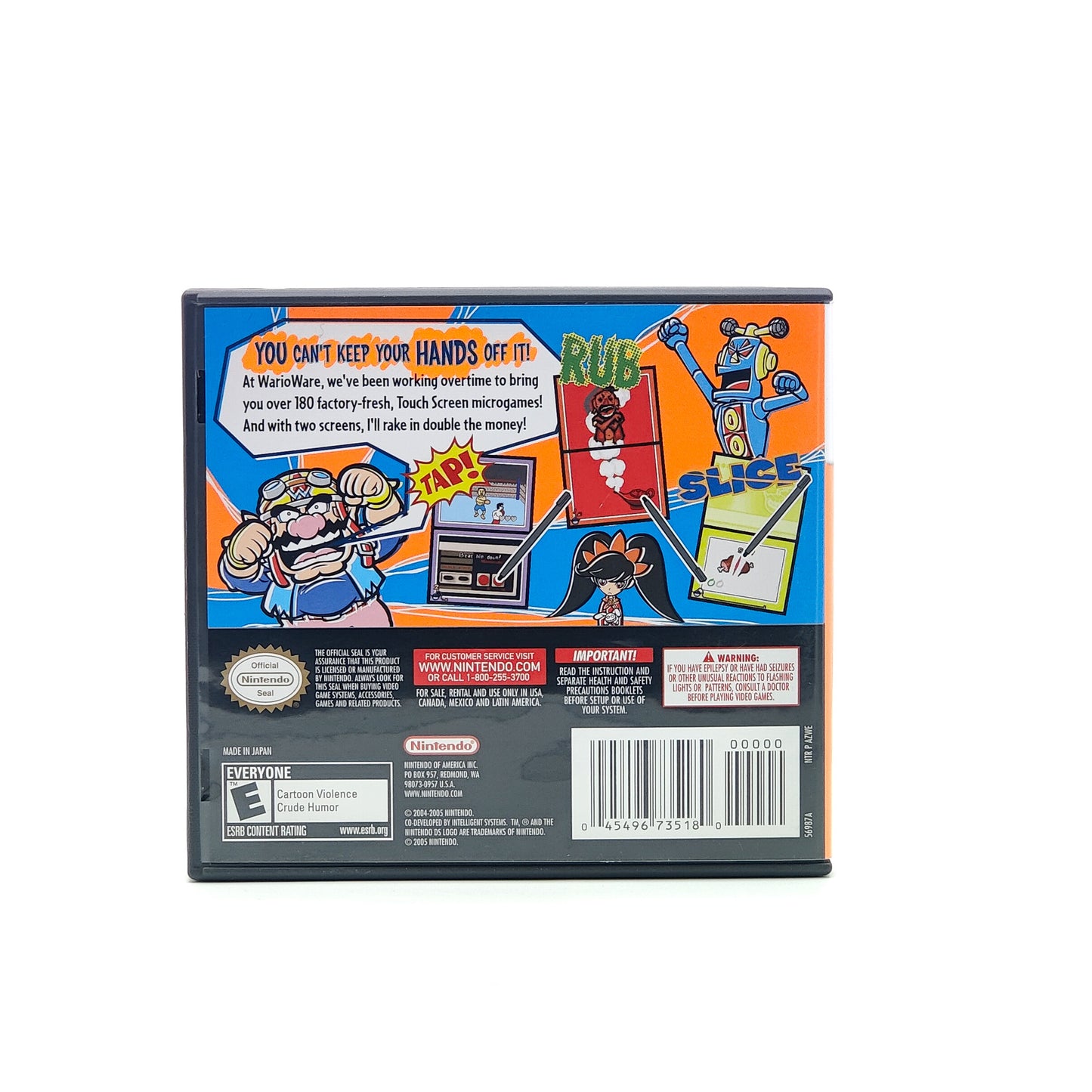 WarioWare Touched! - Nintendo DS (NTSC)