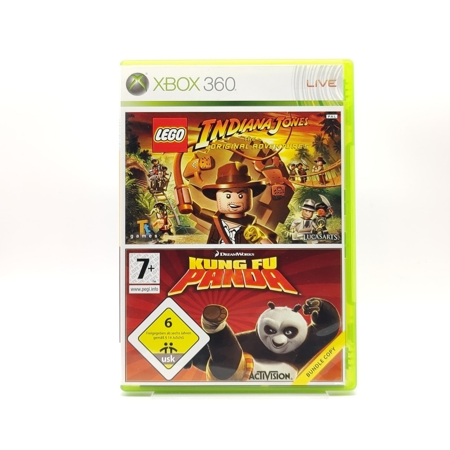 LEGO Indiana Jones The Original Adventures & Kung Fu Panda Bundle - Xbox 360