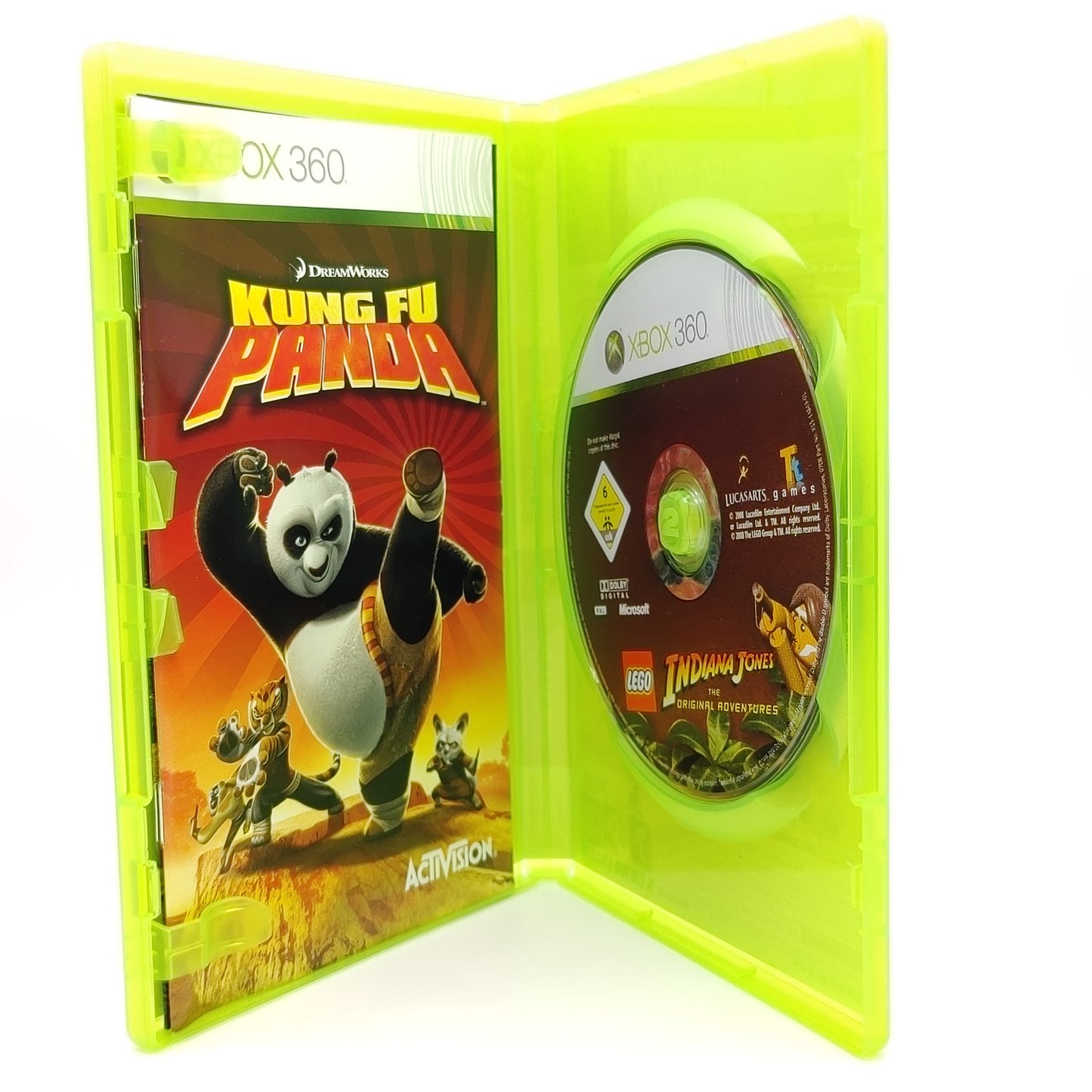 LEGO Indiana Jones The Original Adventures & Kung Fu Panda Bundle - Xbox 360