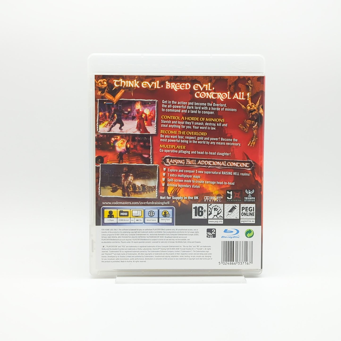 Overlord: Raising Hell - PlayStation 3