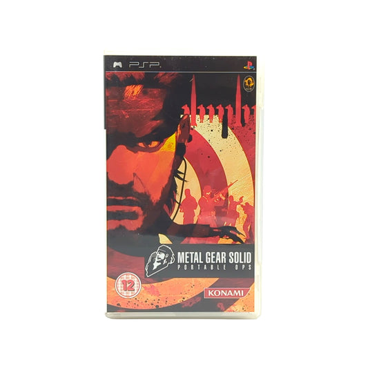 Metal Gear Solid: Portable Ops - PlayStation Portable (PSP)