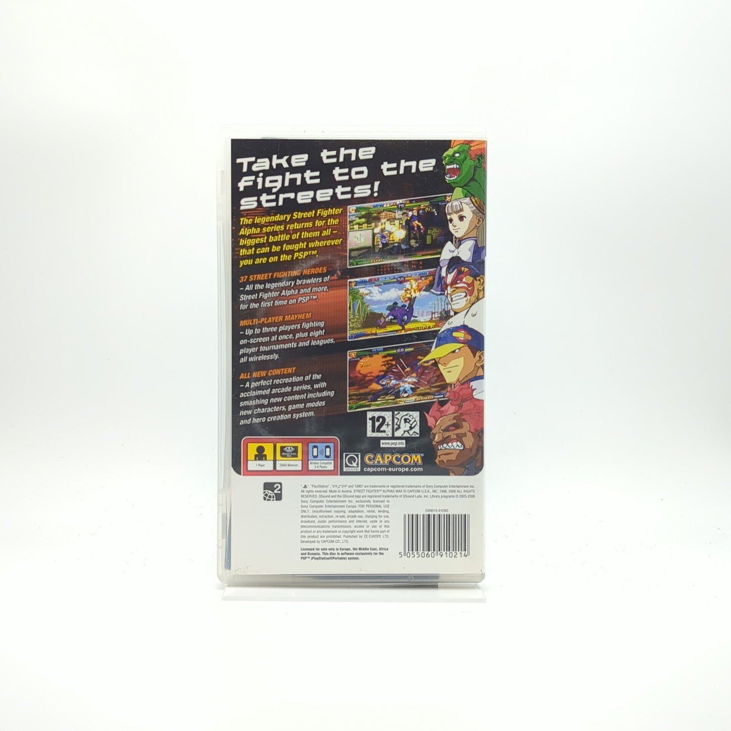 Street Fighter Alpha 3 Max - PlayStation Portable (PSP)