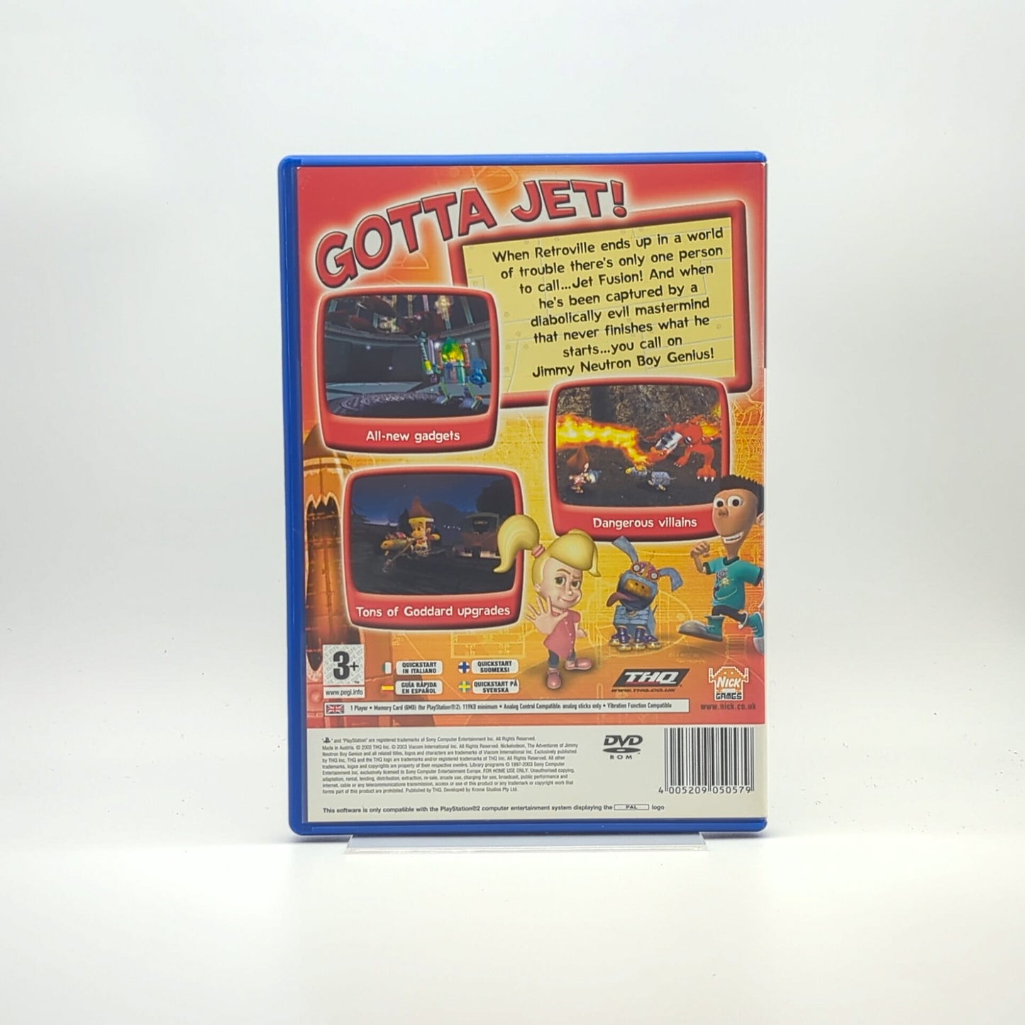 The Adventures of Jimmy Neutron Boy Genius: Jet Fusion - PlayStation 2