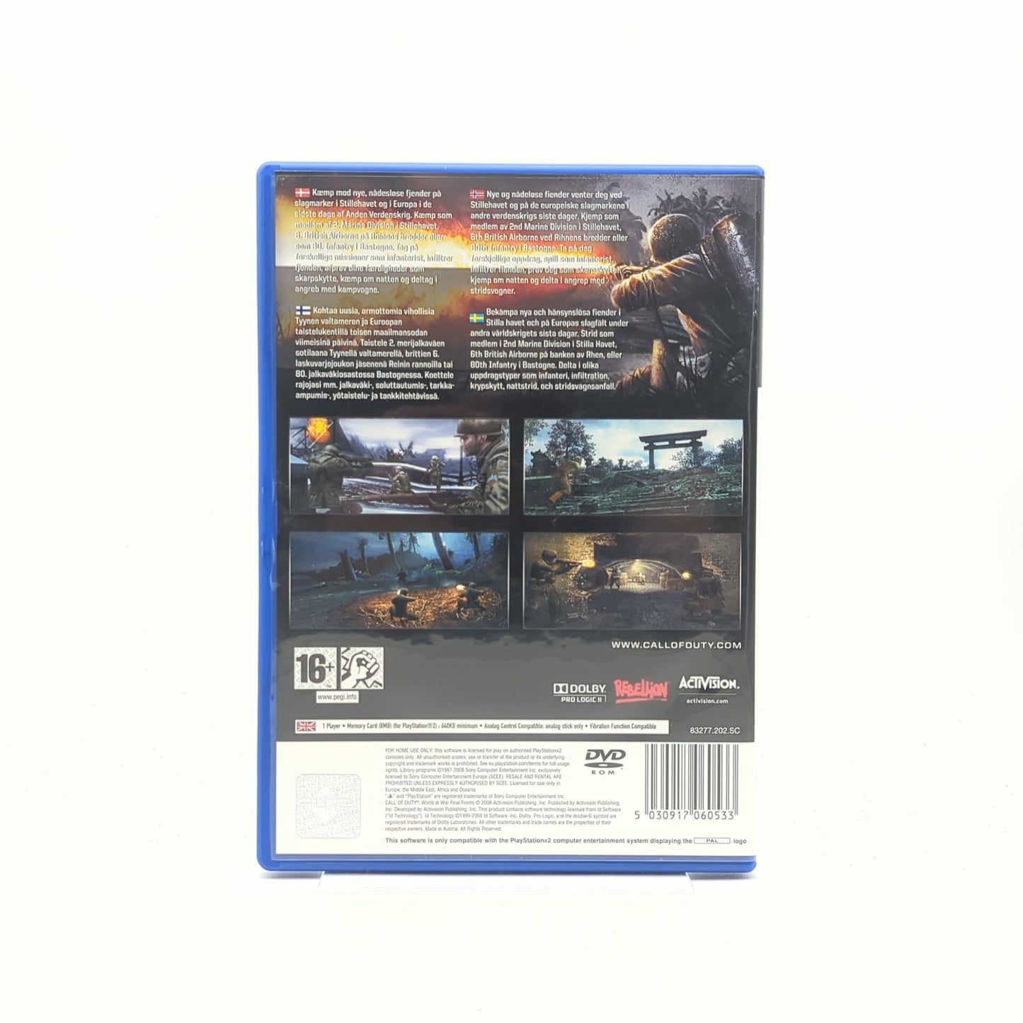 Call of Duty: World at War - Final Fronts - PlayStation 2
