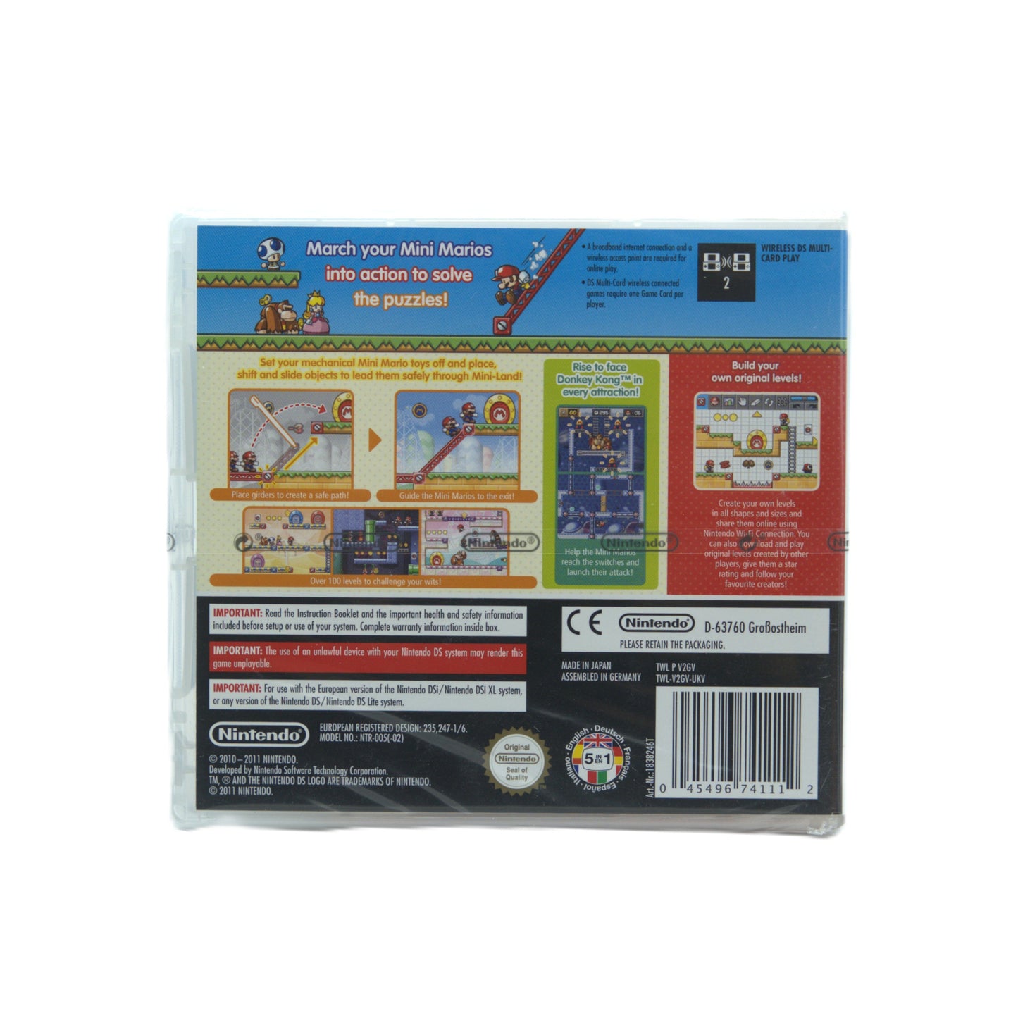 Mario VS Donkey Kong: Mini-Land Mayhem! - Nintendo DS (forseglet)