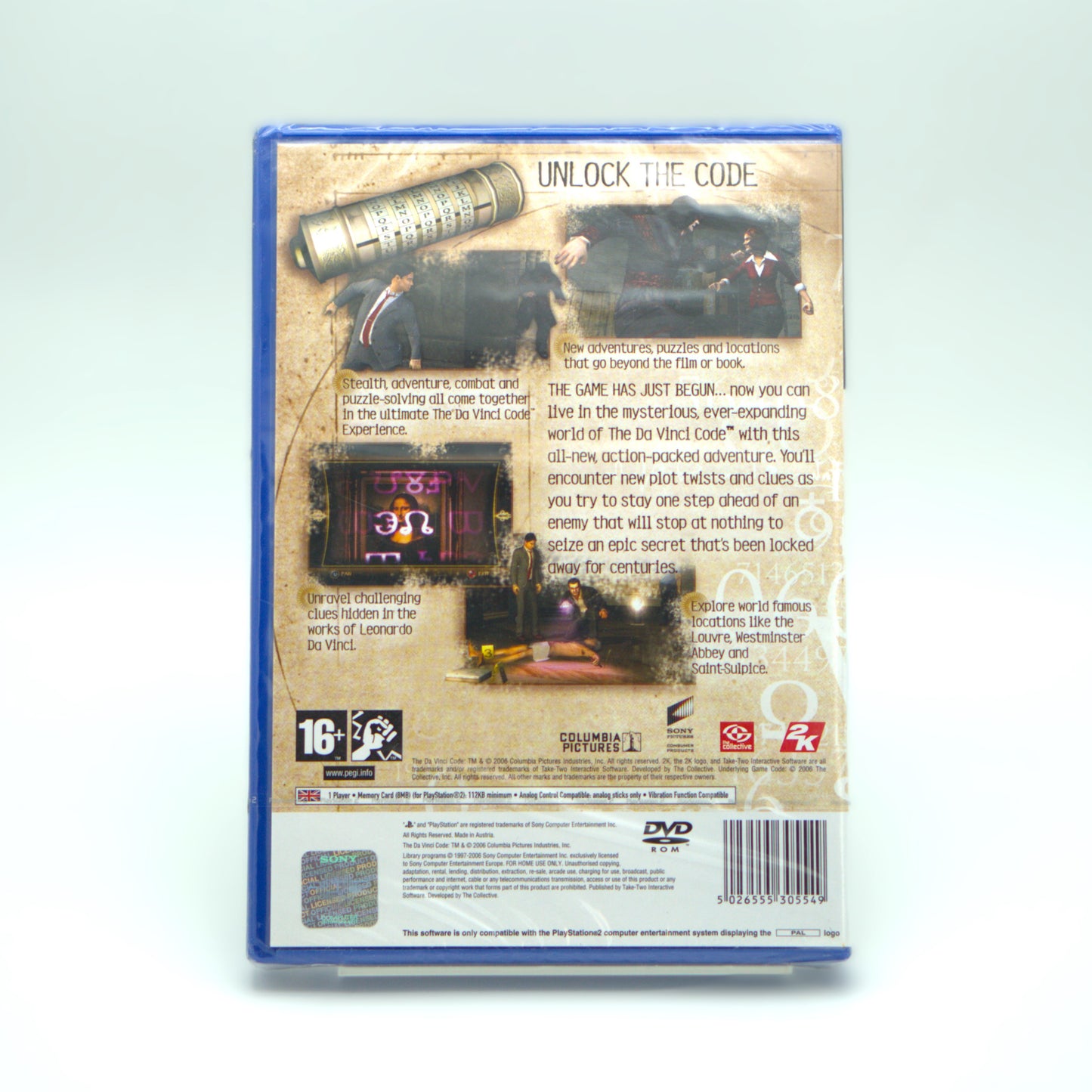The Da Vinci Code (forseglet) - PlayStation 2
