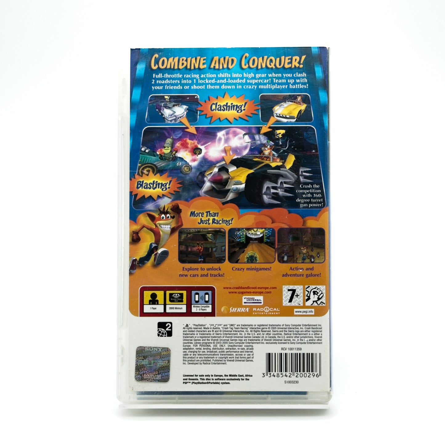 Crash Tag Team Racing - PlayStation Portable (PSP)