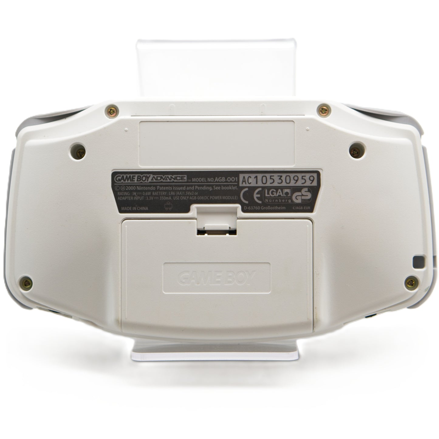 Nintendo Game Boy Advance Arctic White