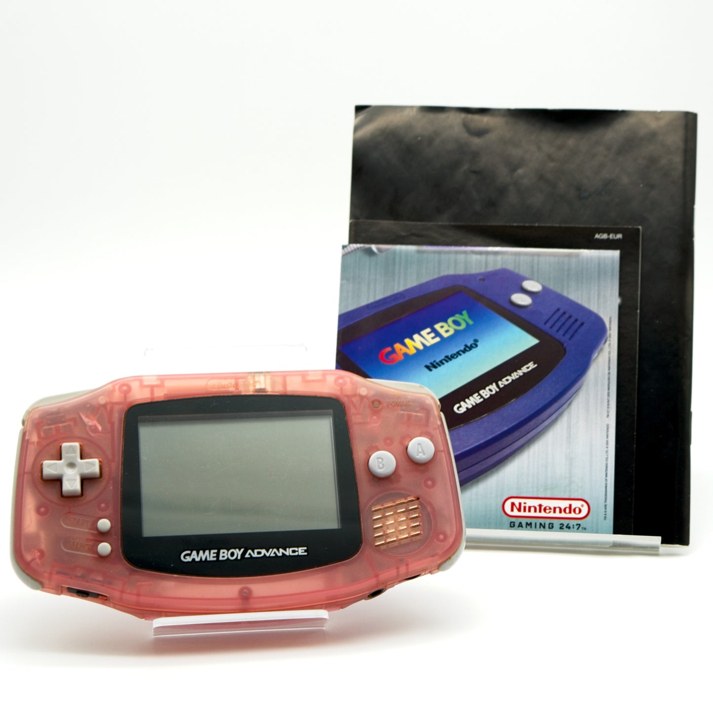 Nintendo Game Boy Advance Fuchsia (Clear, Pink)