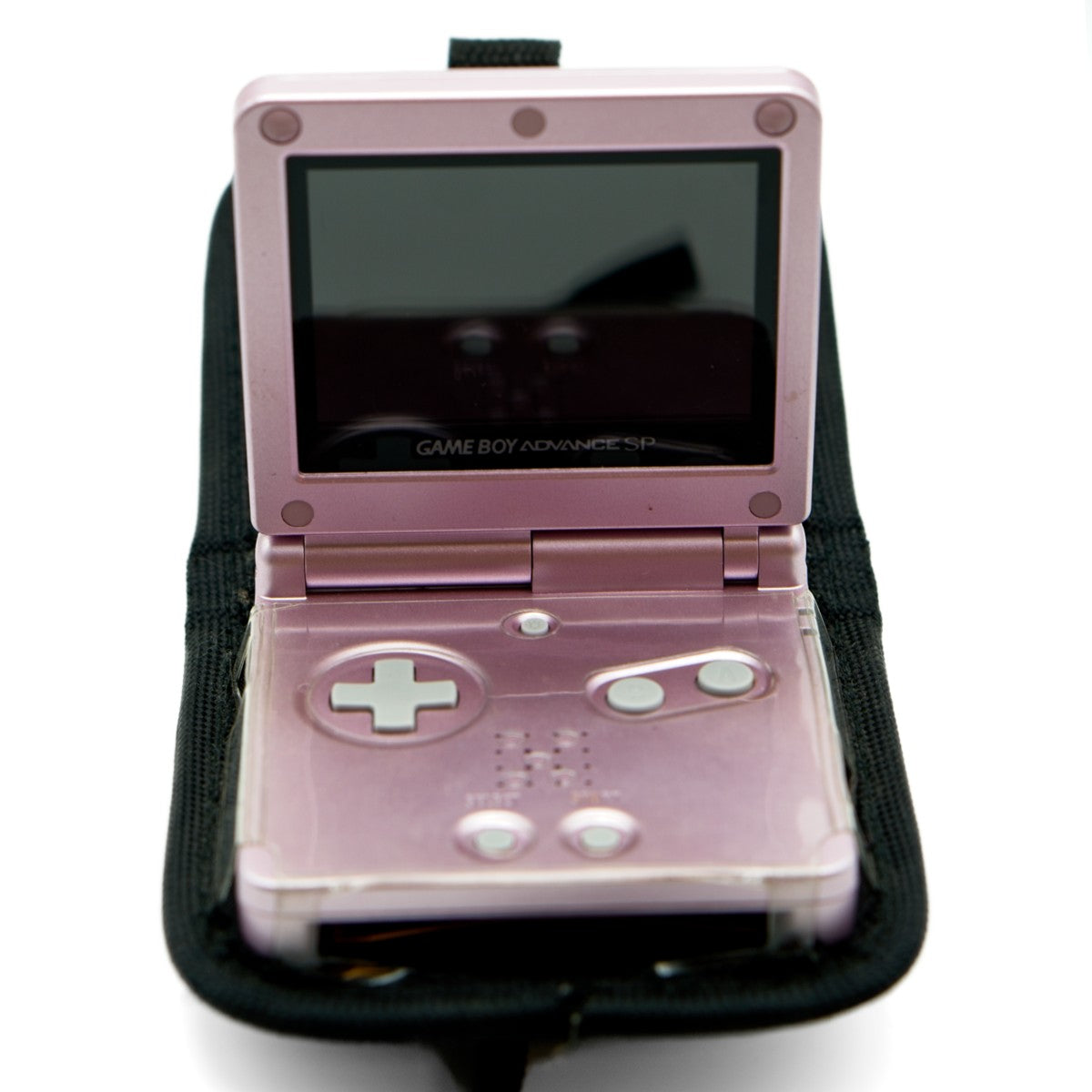 Nintendo Game Boy Advance SP (Pearl Pink) - AGS-101, bakbelyst skjerm