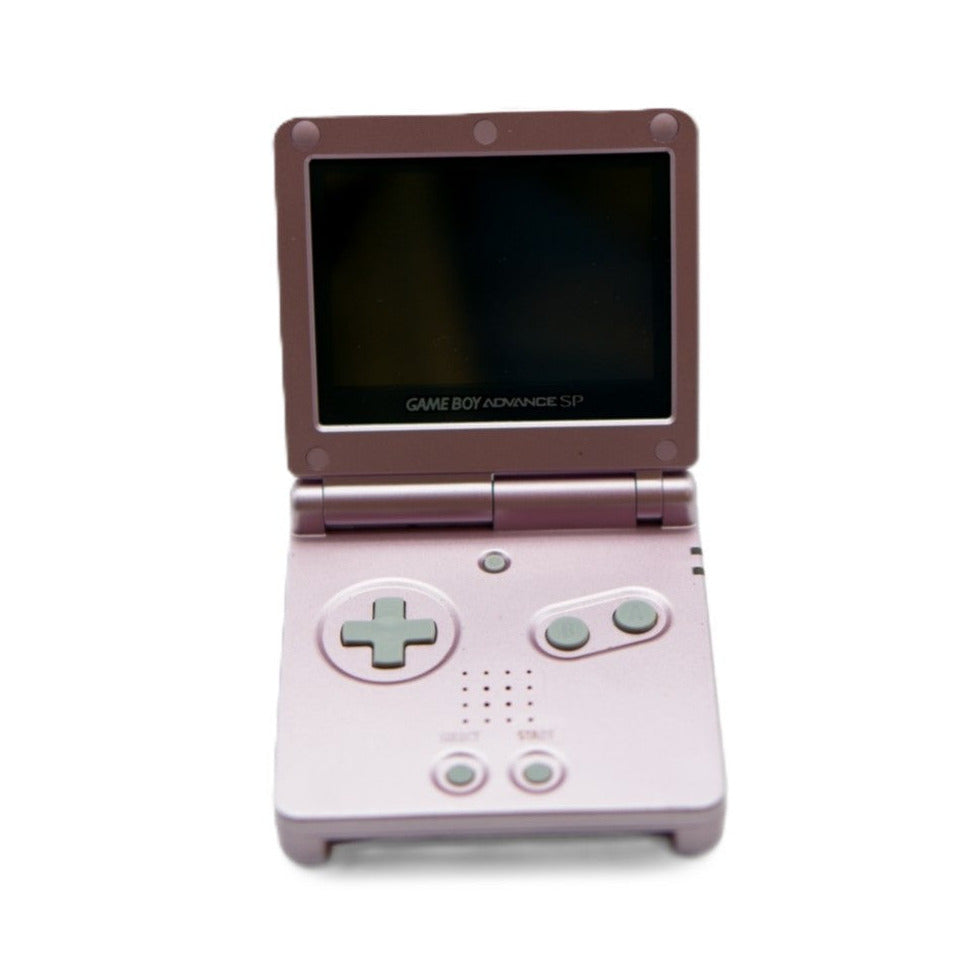 Nintendo Game Boy Advance SP (Pearl Pink) - AGS-101, bakbelyst skjerm