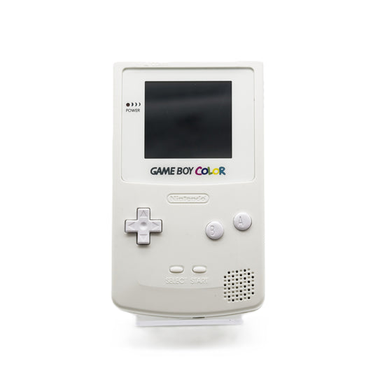Moddet Nintendo Game Boy Color (Hvit) med IPS-skjerm