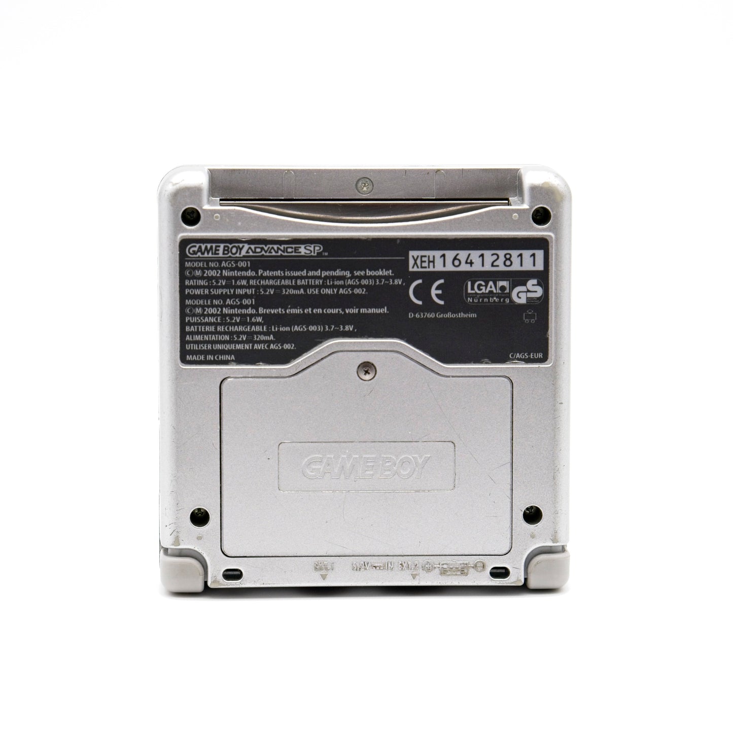 Nintendo Game Boy Advance SP (Silver)