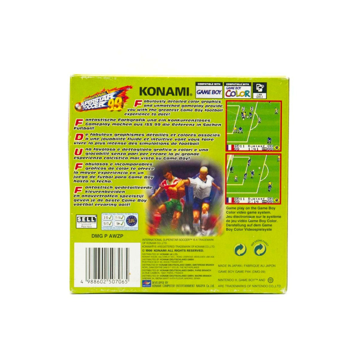 International Superstar Soccer 99 - Game Boy Color
