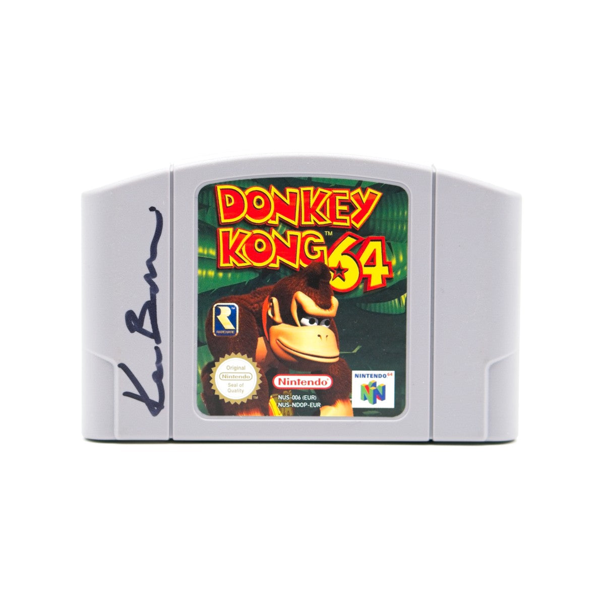Donkey Kong 64 (Signert av Kevin Bayliss) - Nintendo 64