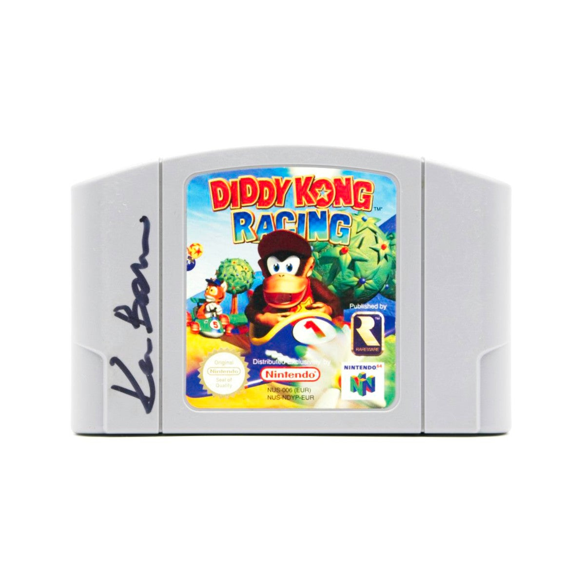 Diddy Kong Racing (Signert av Kevin Bayliss) Nintendo 64