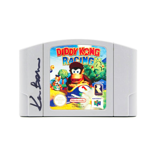 Diddy Kong Racing (Signert av Kevin Bayliss) - Nintendo 64