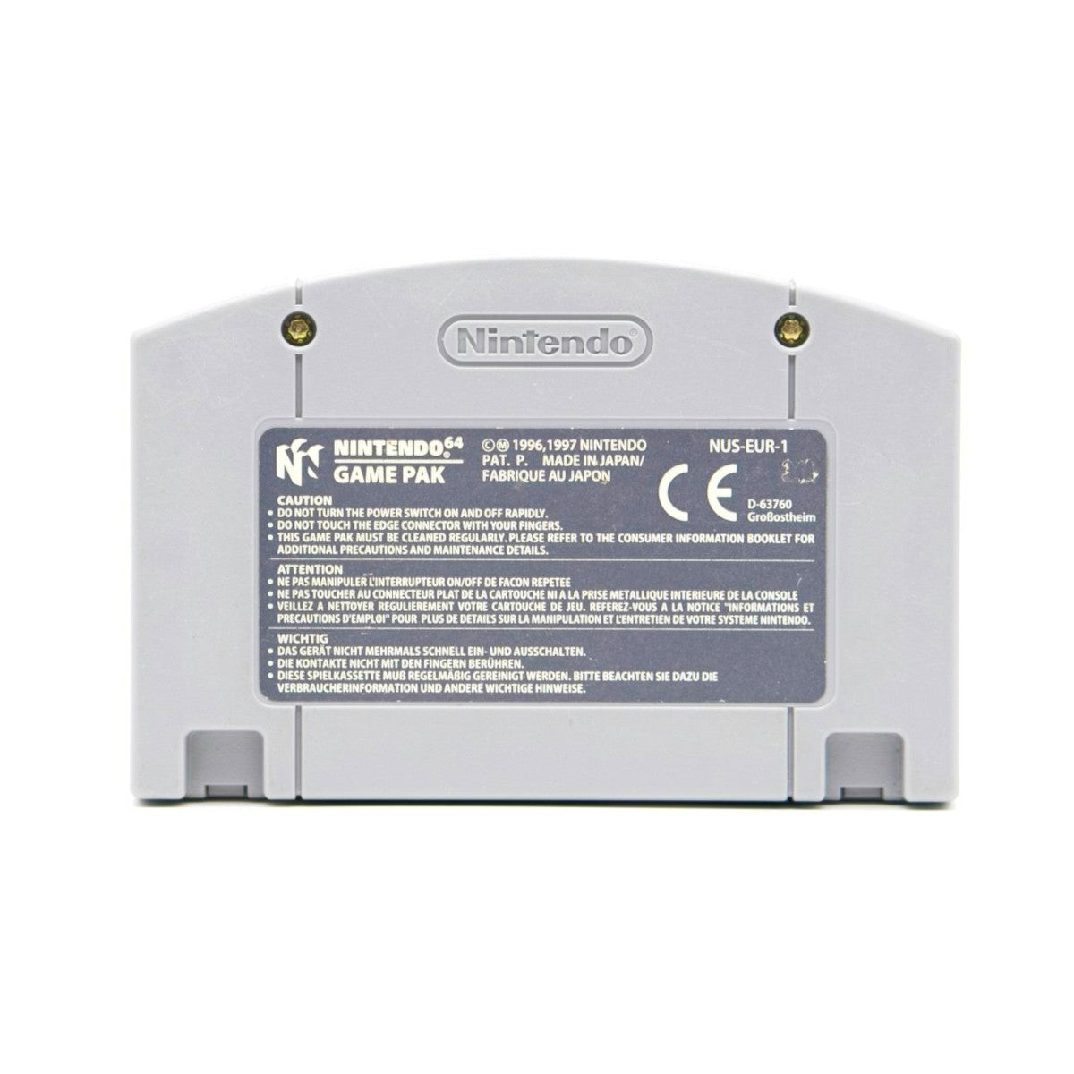 Diddy Kong Racing (Signert av Kevin Bayliss) - Nintendo 64