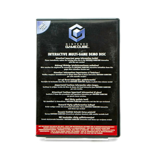 Interactive Multi-Game Demo Disc - Nintendo GameCube (kiosk)