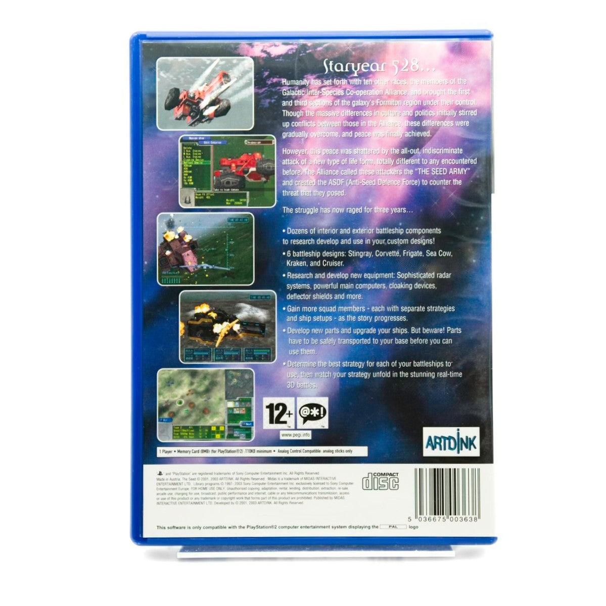 The Seed: Warzone - PlayStation 2