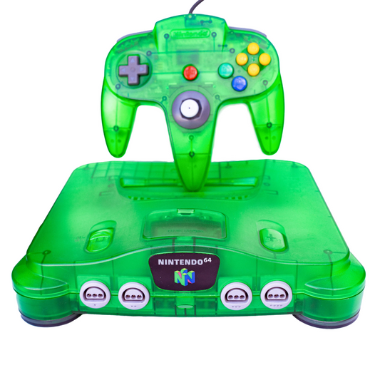 Nintendo 64: Funtastic Jungle Green - Standard konsollpakke