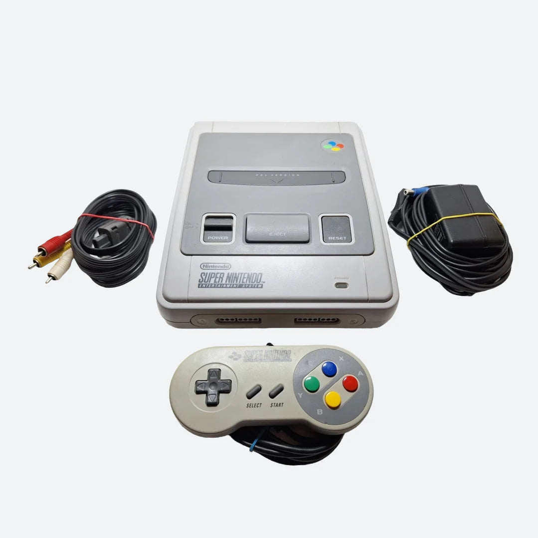 Super Nintendo Entertainment System (SNES) komplett i eske