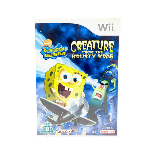 Spongebob Squarepants: Creature from the Krusty Krab - Nintendo Wii