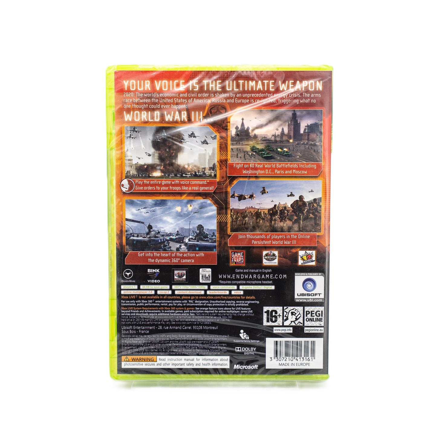 Tom Clancy's: EndWar (forseglet) - Xbox 360