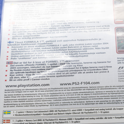 Formula One 04 - PlayStation 2