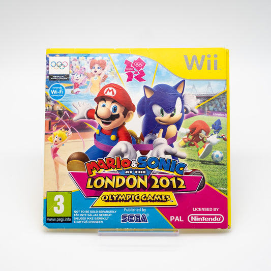 Mario & Sonic At the London 2012 Olympic Games - Nintendo Wii (papp cover)