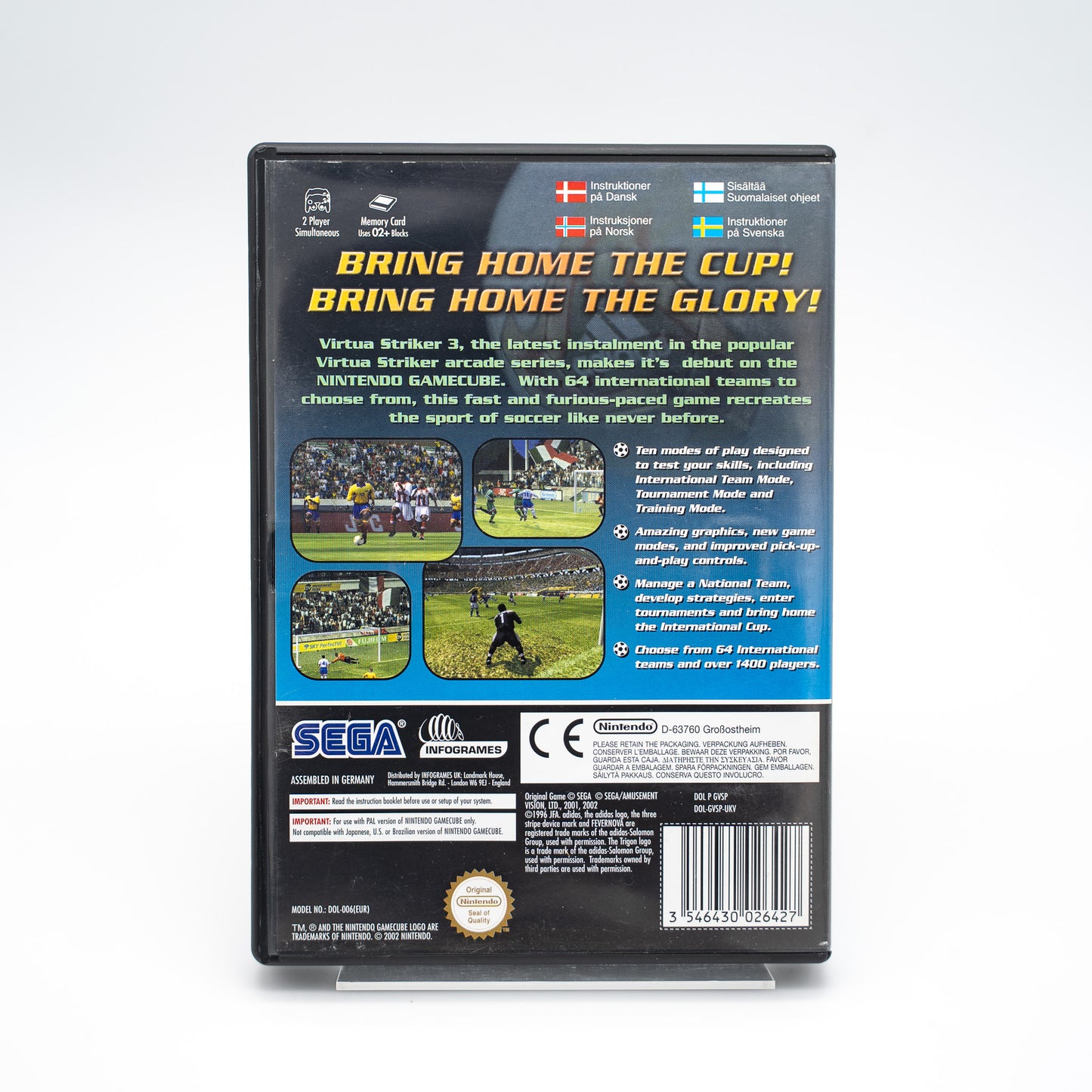 Virtua Striker 3: Ver. 2002 - Nintendo GameCube